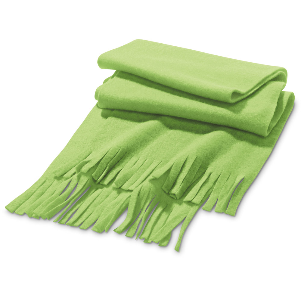 Echarpe publicitaire en tissu polaire Vert Clair
